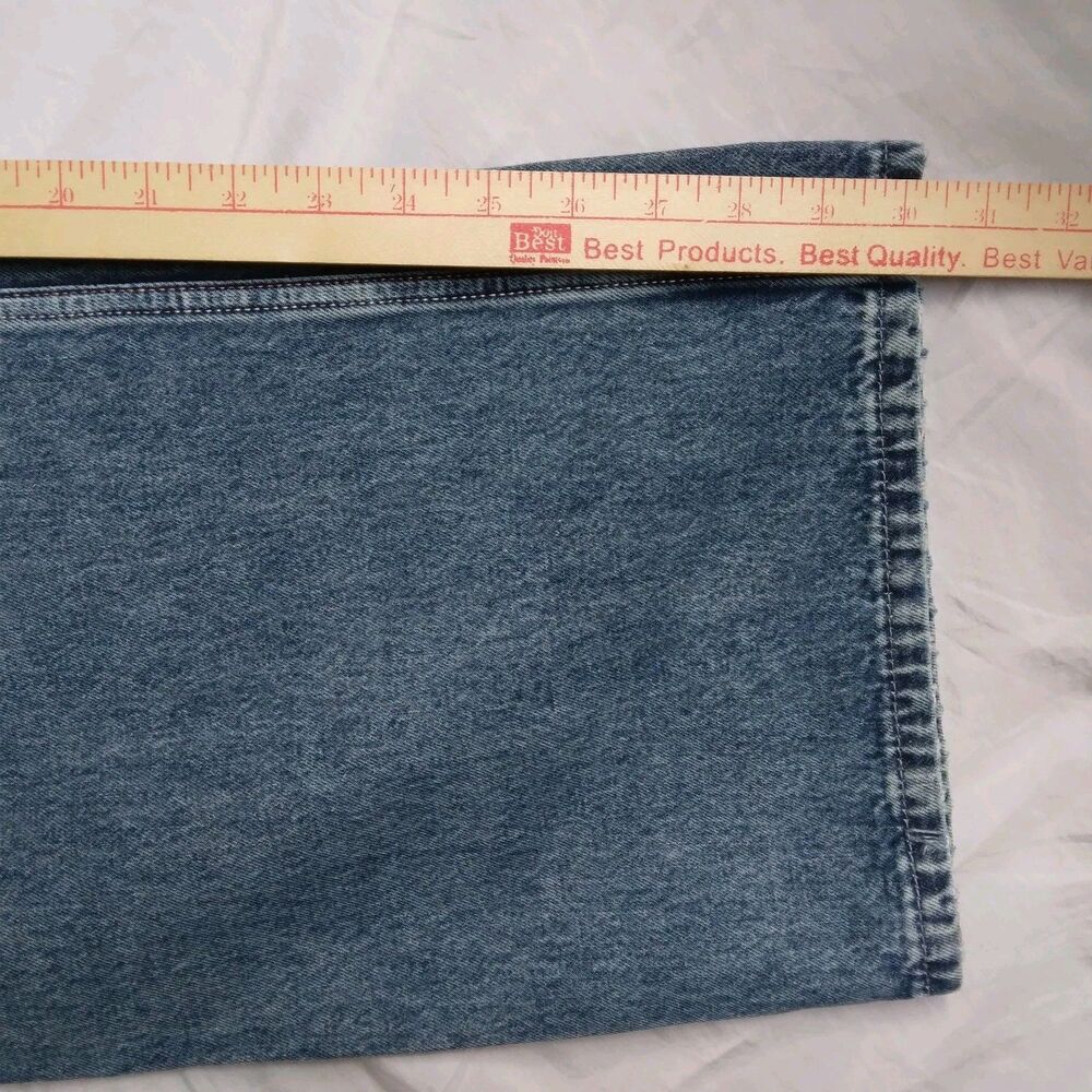 Hollister Low-Rise Baggy Jeans Blue Med Wash Wide Leg Boho Preppy Women's 16 33 - Picture 11 of 16
